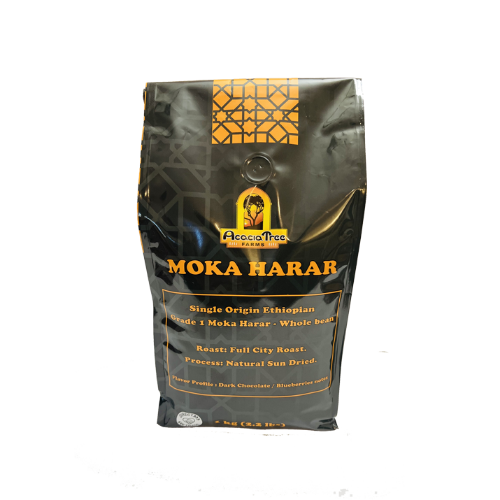 Roasted Harar Beans