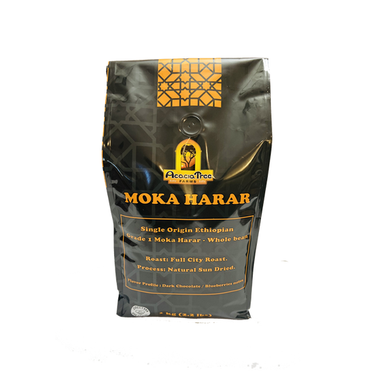 Roasted Harar Beans